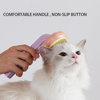 Pet Self Cleaning Shedding Brush