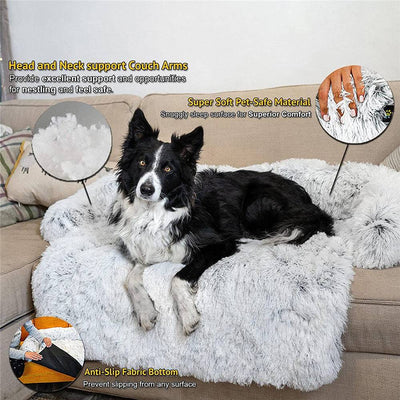 Fluffy Dog Sofa Bed