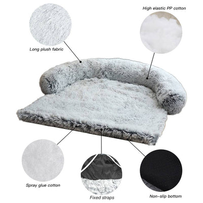 Fluffy Dog Sofa Bed