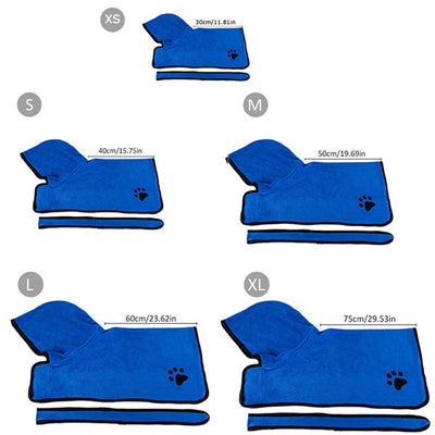 Pet Bath Drying Towel