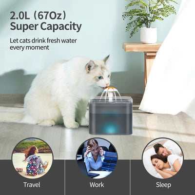 Automatic Cat Water Fountain