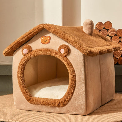 Foldable Dog Bed House