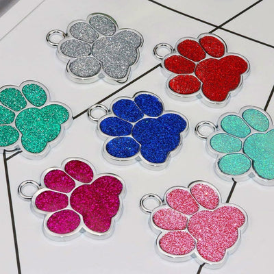 Pet Pendant Metal Keyring Collar