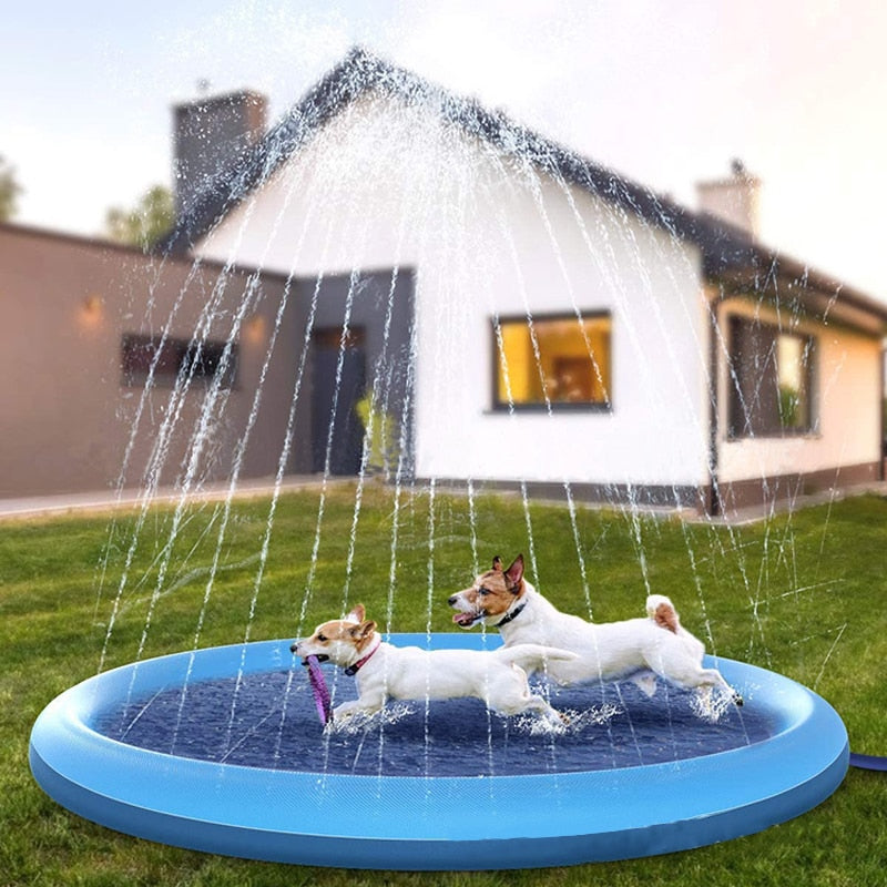 Pet Water Spray Mat Pool