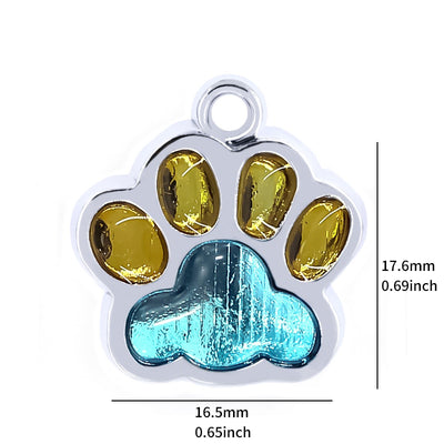 Pet Pendant Metal Keyring Collar