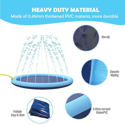 Pet Water Spray Mat Pool