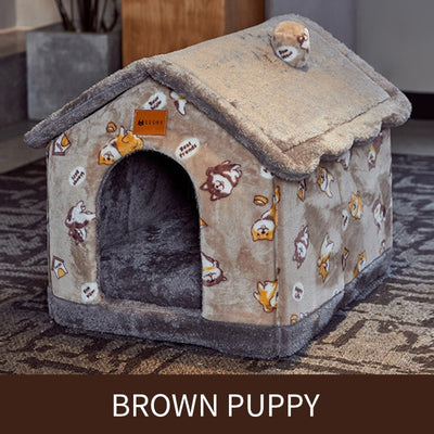 Foldable Dog Bed House