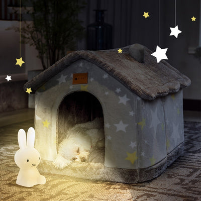 Foldable Dog Bed House