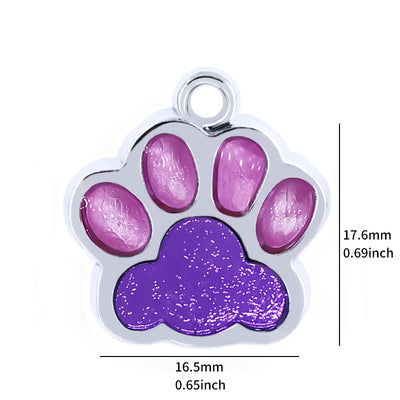 Pet Pendant Metal Keyring Collar