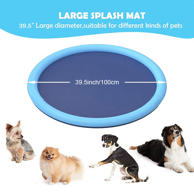 Pet Water Spray Mat Pool