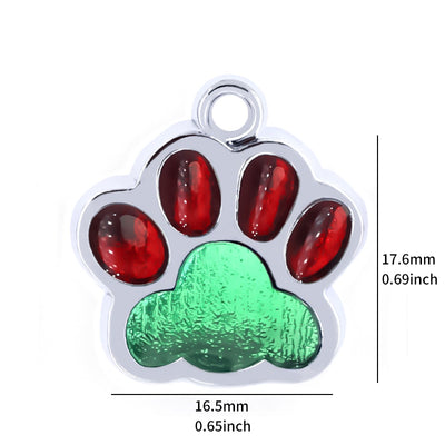 Pet Pendant Metal Keyring Collar