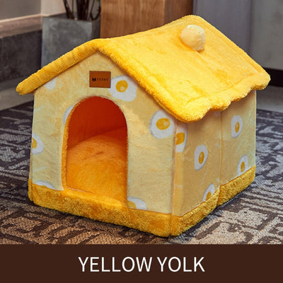 Foldable Dog Bed House